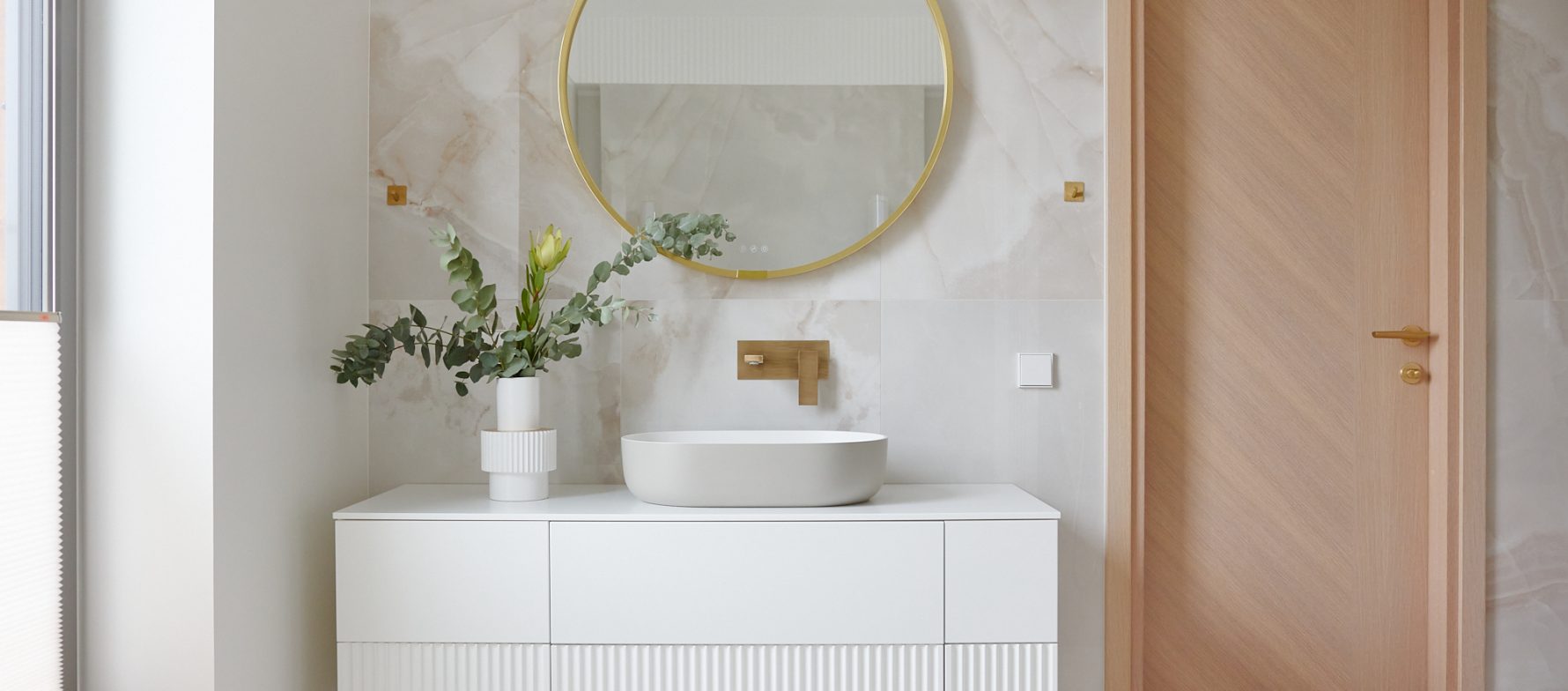 Kiikri korteri vannituba Balteco Xonyx™ valamuga – põhjamaine disain ja kvaliteetne viimistlus