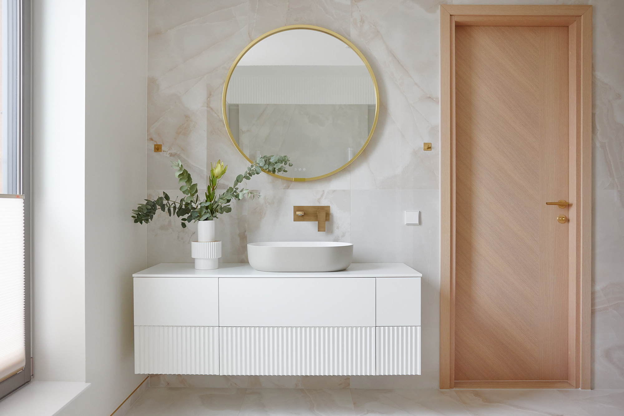 Kiikri korteri vannituba Balteco Xonyx™ valamuga – põhjamaine disain ja kvaliteetne viimistlus