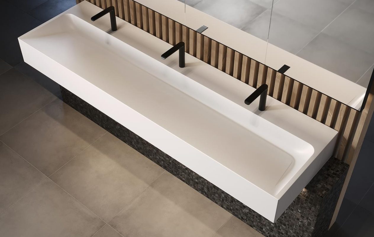 U-seeria rennvalamu Xonyx solid surface