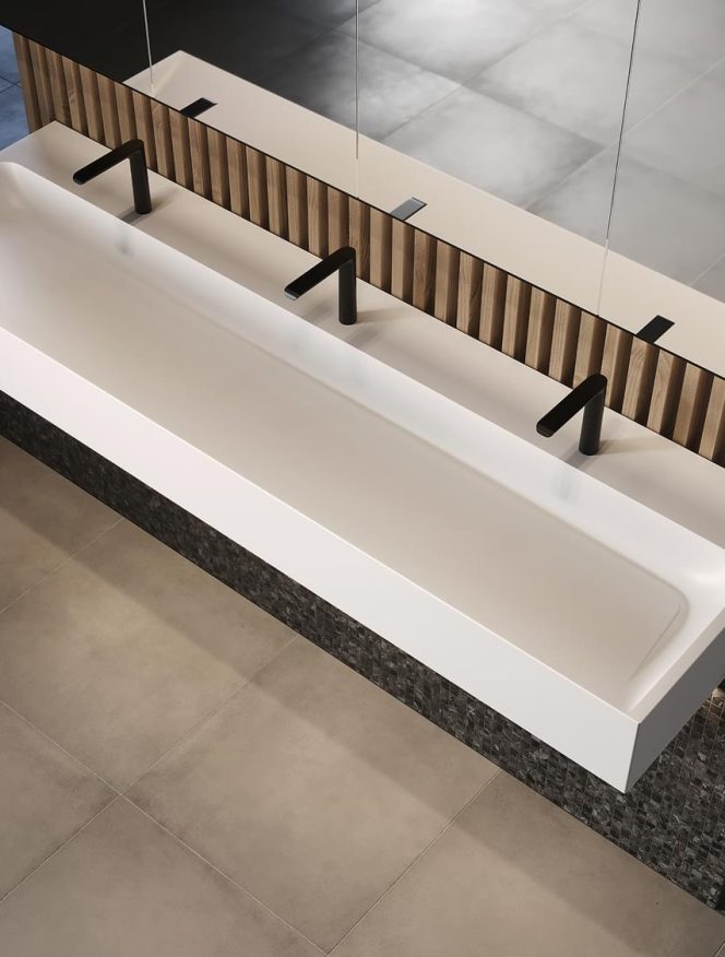 U-seeria rennvalamu Xonyx solid surface