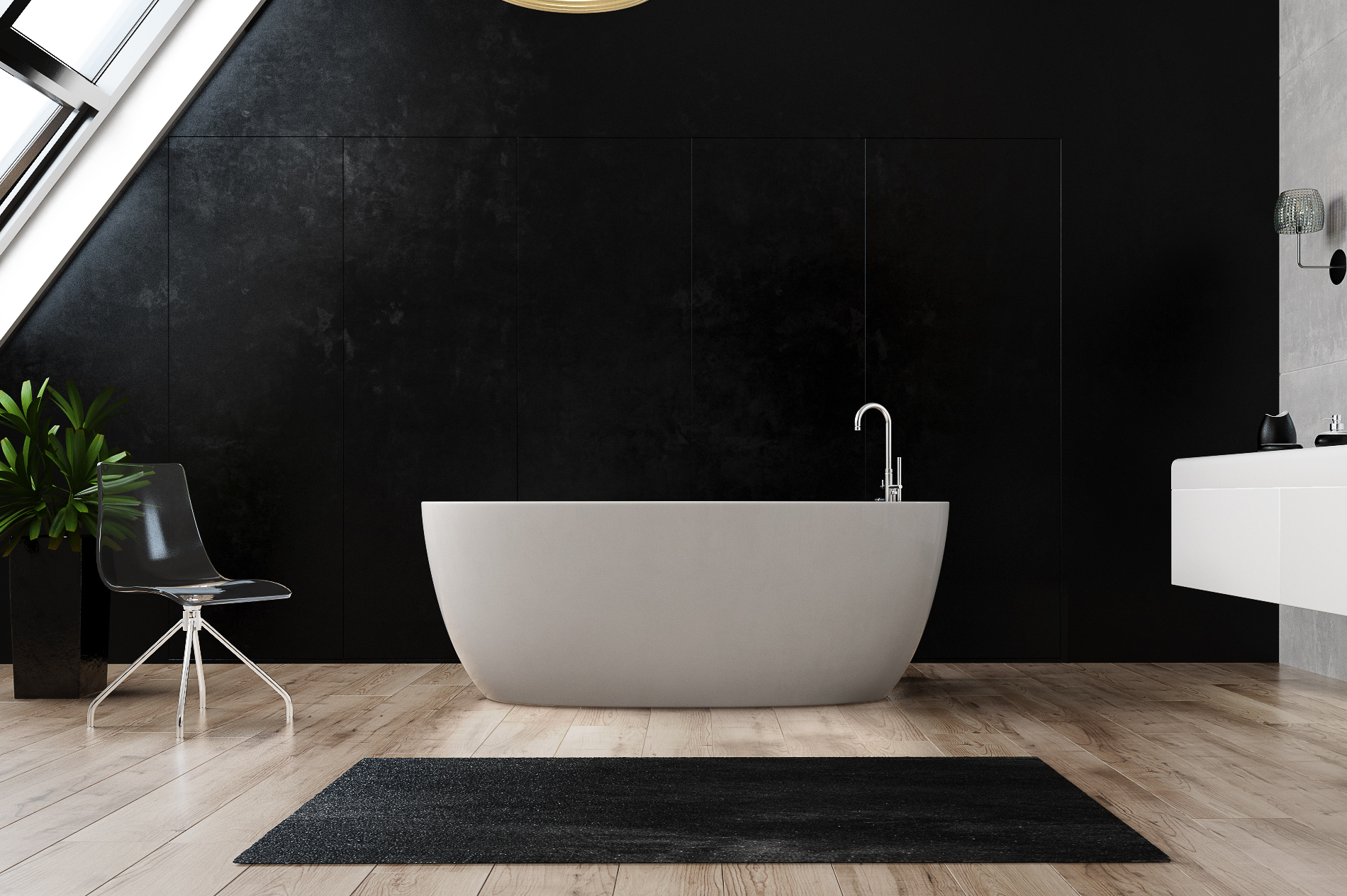 Senzo Xonyx solid surface kivivann