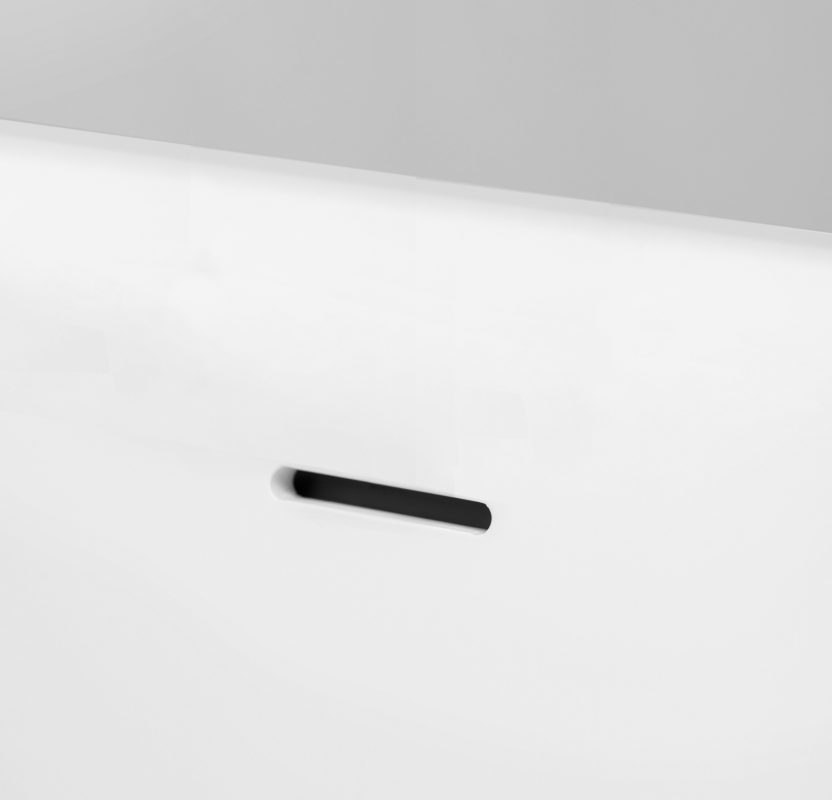 Balteco Xonyx™ vannide delikaatsed, integreeritud ülevooluavad sulanduvad vannikujundusse ja tagavad tõhusa ning usaldusväärse toimimise