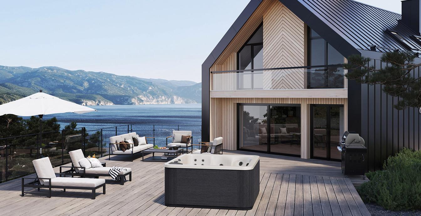 Balteco Wellspa Nord minibassein – kompaktne ja luksuslik koduspaa 2–4 inimesele