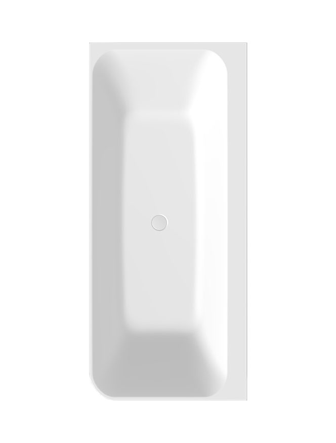 Cleo 150/160/170/180 Xonyx™ left-hand corner bathtub - top view
